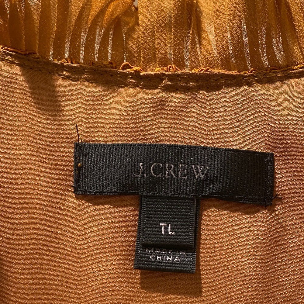 J. Crew Rust Lace Sleeveless Top - Picture 2 of 10